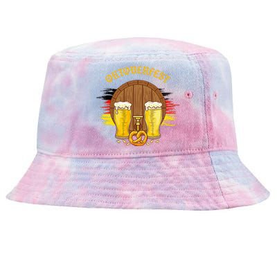 German Clothes American Oktoberfest Clothing Tie-Dyed Bucket Hat