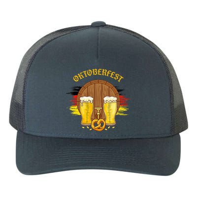 German Clothes American Oktoberfest Clothing Yupoong Adult 5-Panel Trucker Hat