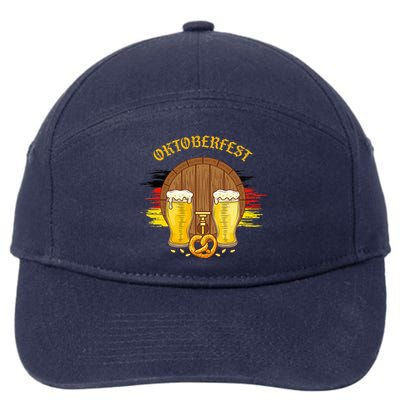 German Clothes American Oktoberfest Clothing 7-Panel Snapback Hat