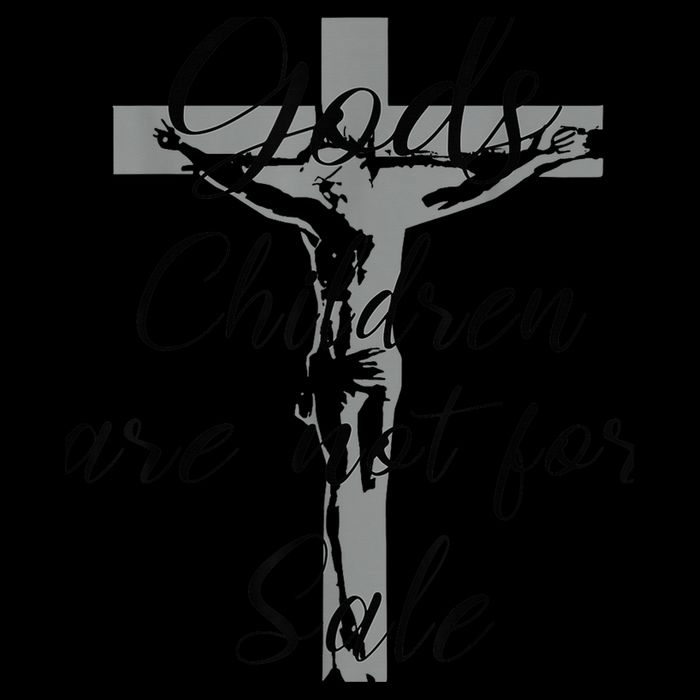 God's Children Are Not For Sale Jesus Christ Christian Wo Cooling Performance Crew T-Shirt