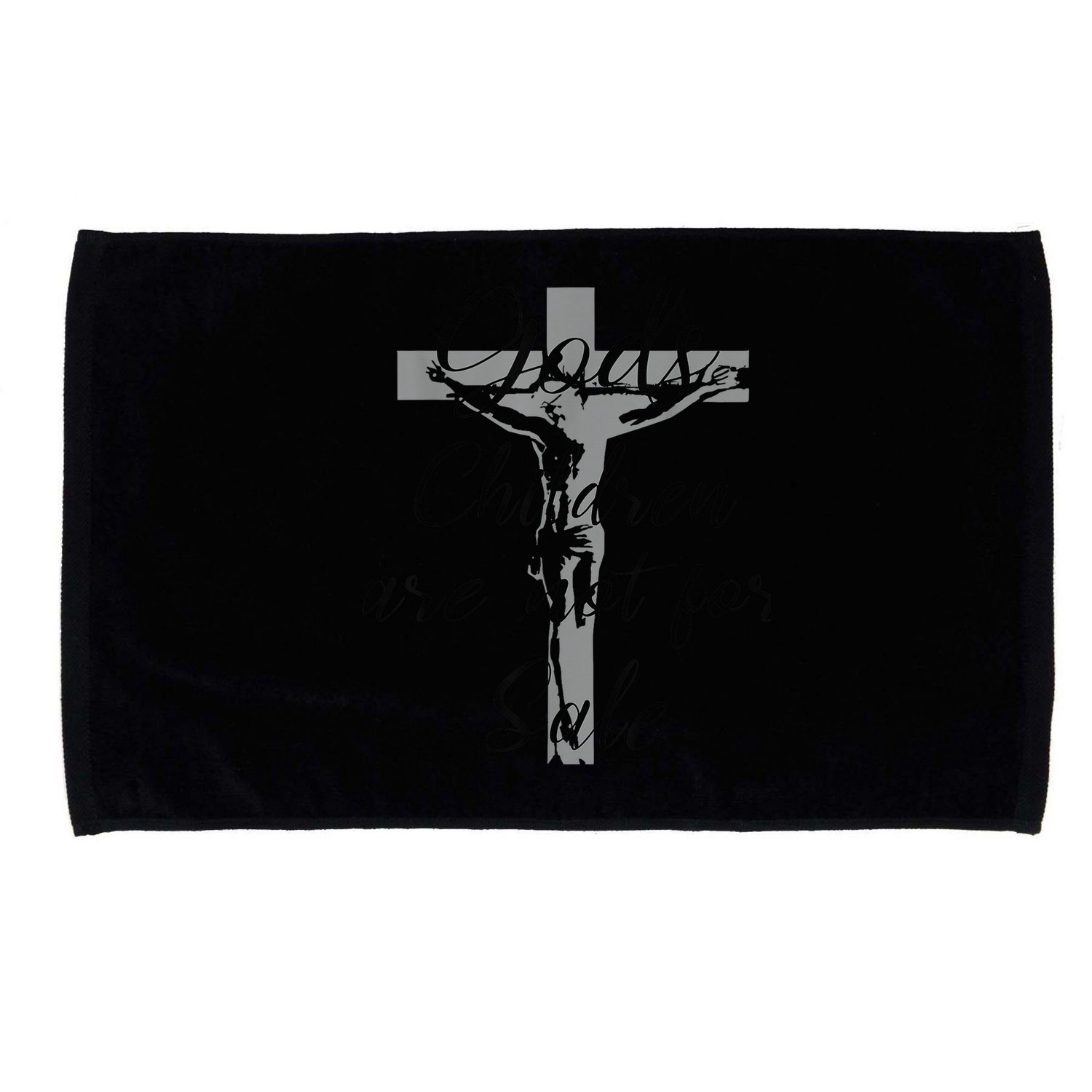 God's Children Are Not For Sale Jesus Christ Christian Wo Microfiber Hand Towel