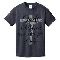 God's Children Are Not For Sale Jesus Christ Christian Wo Kids T-Shirt