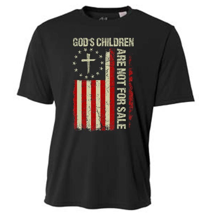 Gods Children Are Not For Sale Funny Quote Gods Children Cooling Performance Crew T-Shirt