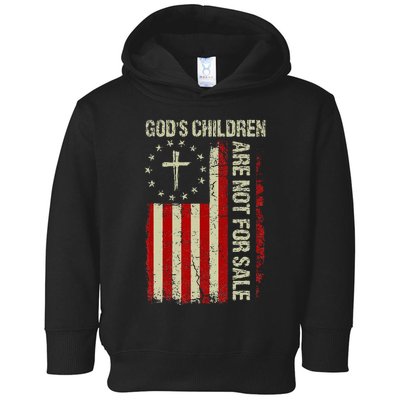 Gods Children Are Not For Sale Funny Quote Gods Children Toddler Hoodie