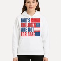 Gods Children Are Not For Sale Vintage Distressed Hoodie