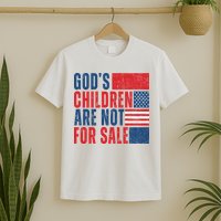 Gods Children Are Not For Sale Vintage Distressed T-Shirt