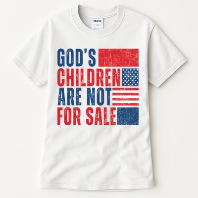Gods Children Are Not For Sale Vintage Distressed Tall T-Shirt