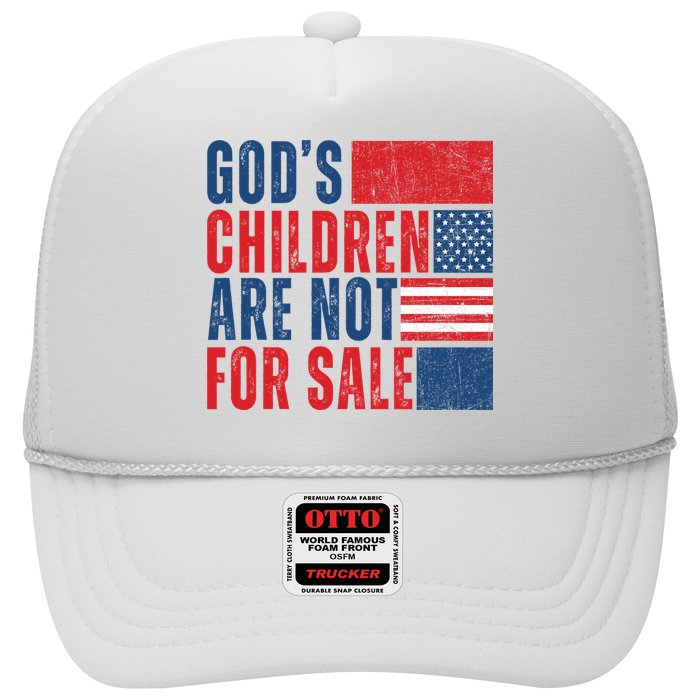 Gods Children Are Not For Sale Vintage Distressed Hat