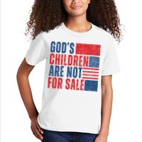 Gods Children Are Not For Sale Vintage Distressed Kids T-Shirt
