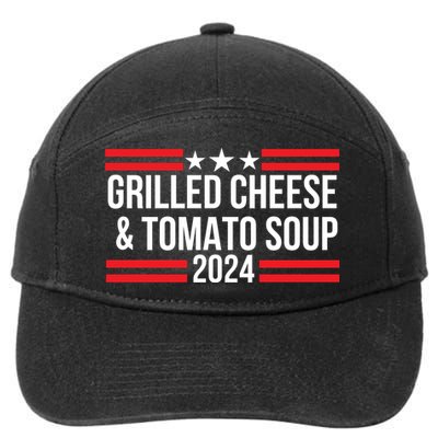 Grilled Cheese And Tomato Soup 2024 Funny Foodie Food 7-Panel Snapback Hat