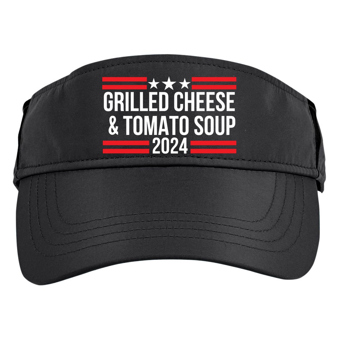 Grilled Cheese And Tomato Soup 2024 Funny Foodie Food Adult Drive Performance Visor