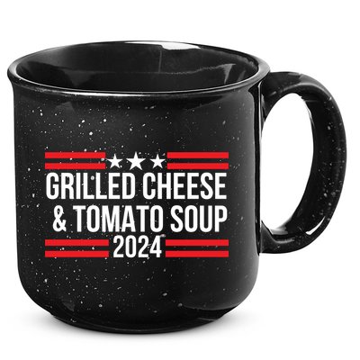 Grilled Cheese And Tomato Soup 2024 Funny Foodie Food 15oz Campfire Ceramic Mug