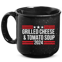 Grilled Cheese And Tomato Soup 2024 Funny Foodie Food 15oz Campfire Ceramic Mug