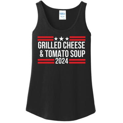 Grilled Cheese And Tomato Soup 2024 Funny Foodie Food Ladies Essential Tank