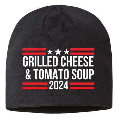 Grilled Cheese And Tomato Soup 2024 Funny Foodie Food Sustainable Beanie