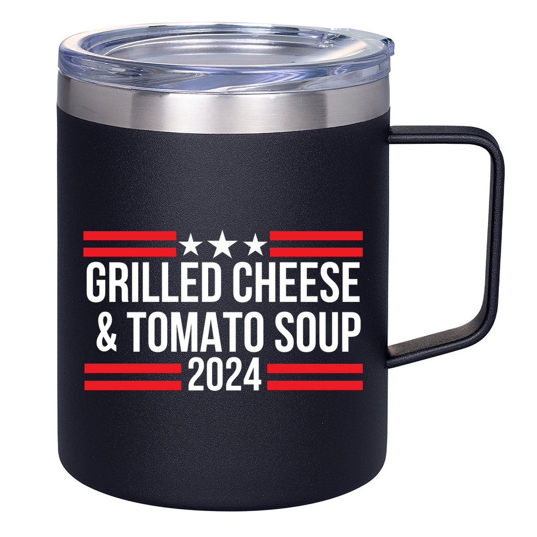 Grilled Cheese And Tomato Soup 2024 Funny Foodie Food 12oz Stainless Steel Coffee Mug