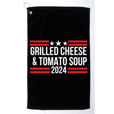 Grilled Cheese And Tomato Soup 2024 Funny Foodie Food Golf Towel