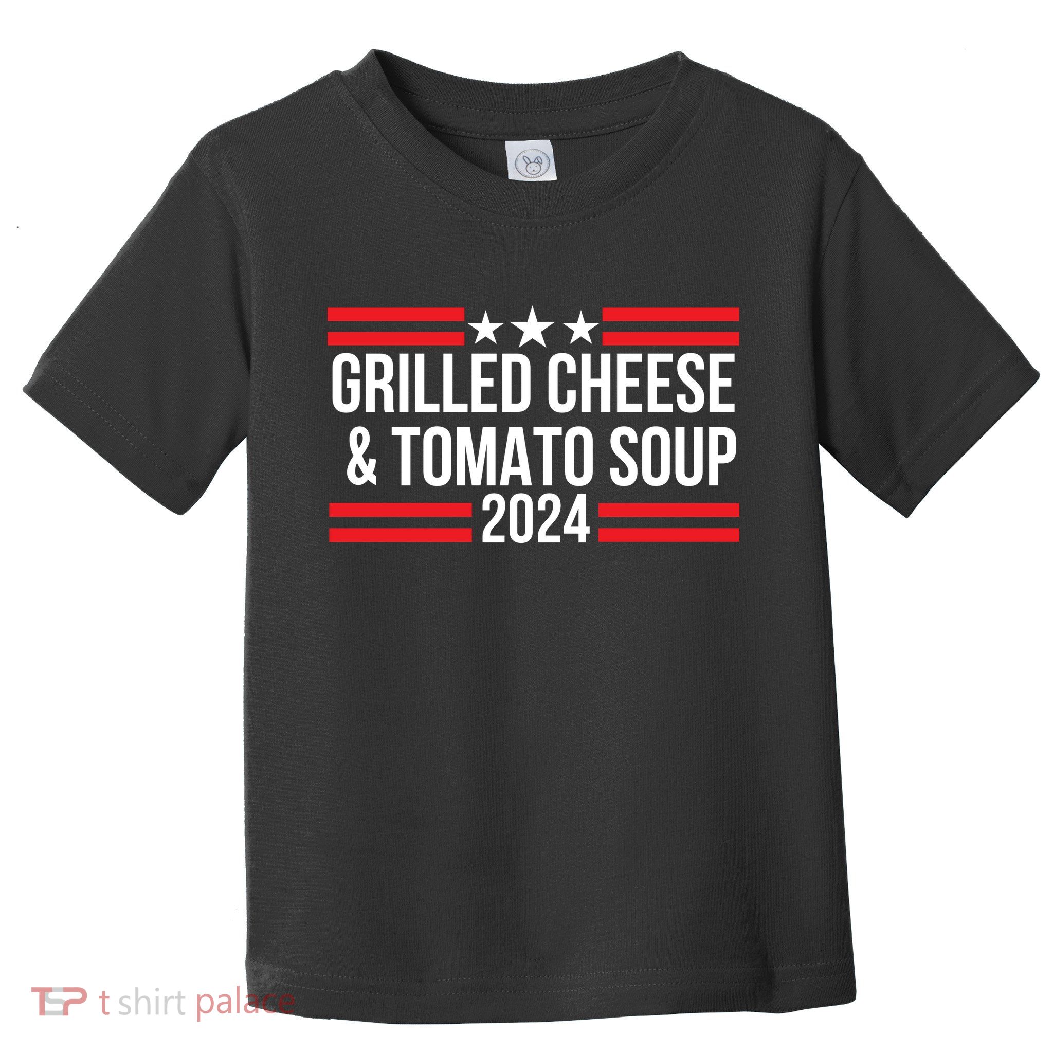 Grilled Cheese And Tomato Soup 2024 Funny Foodie Food Toddler T-Shirt