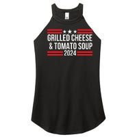 Grilled Cheese And Tomato Soup 2024 Funny Foodie Food Women's Perfect Tri Rocker Tank