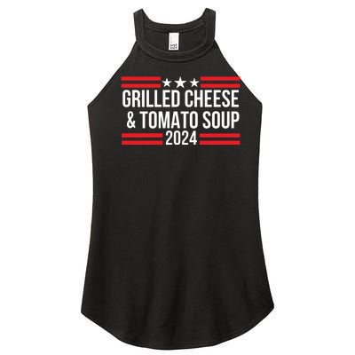 Grilled Cheese And Tomato Soup 2024 Funny Foodie Food Women's Perfect Tri Rocker Tank