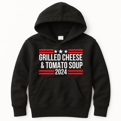 Grilled Cheese And Tomato Soup 2024 Funny Foodie Food Kids Hoodie