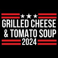 Grilled Cheese And Tomato Soup 2024 Funny Foodie Food Short Acrylic Beanie