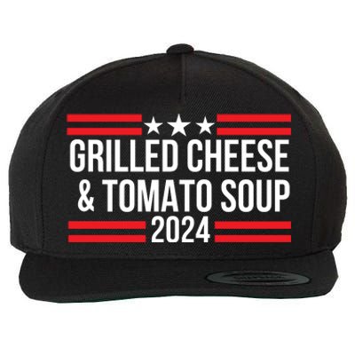 Grilled Cheese And Tomato Soup 2024 Funny Foodie Food Wool Snapback Cap