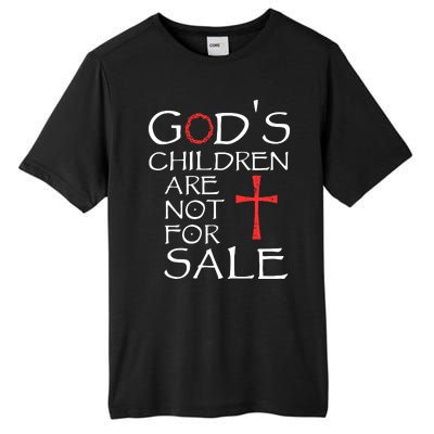 Gods Children Are Not For Sale Movie Quote Tall Fusion ChromaSoft Performance T-Shirt