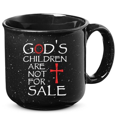Gods Children Are Not For Sale Movie Quote 15oz Campfire Ceramic Mug