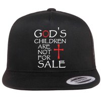 Gods Children Are Not For Sale Movie Quote Flatbill Hat
