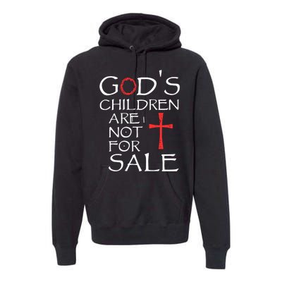 Gods Children Are Not For Sale Movie Quote Premium Hoodie