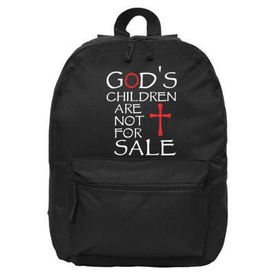 Gods Children Are Not For Sale Movie Quote 16 in Basic Backpack
