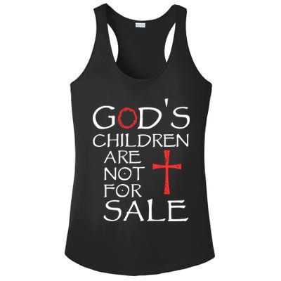 Gods Children Are Not For Sale Movie Quote Ladies PosiCharge Competitor Racerback Tank