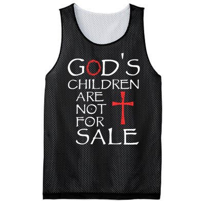 Gods Children Are Not For Sale Movie Quote Mesh Reversible Basketball Jersey Tank