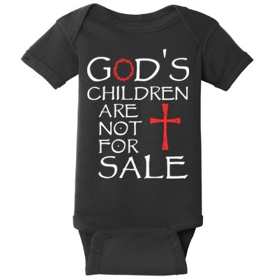 Gods Children Are Not For Sale Movie Quote Baby Bodysuit
