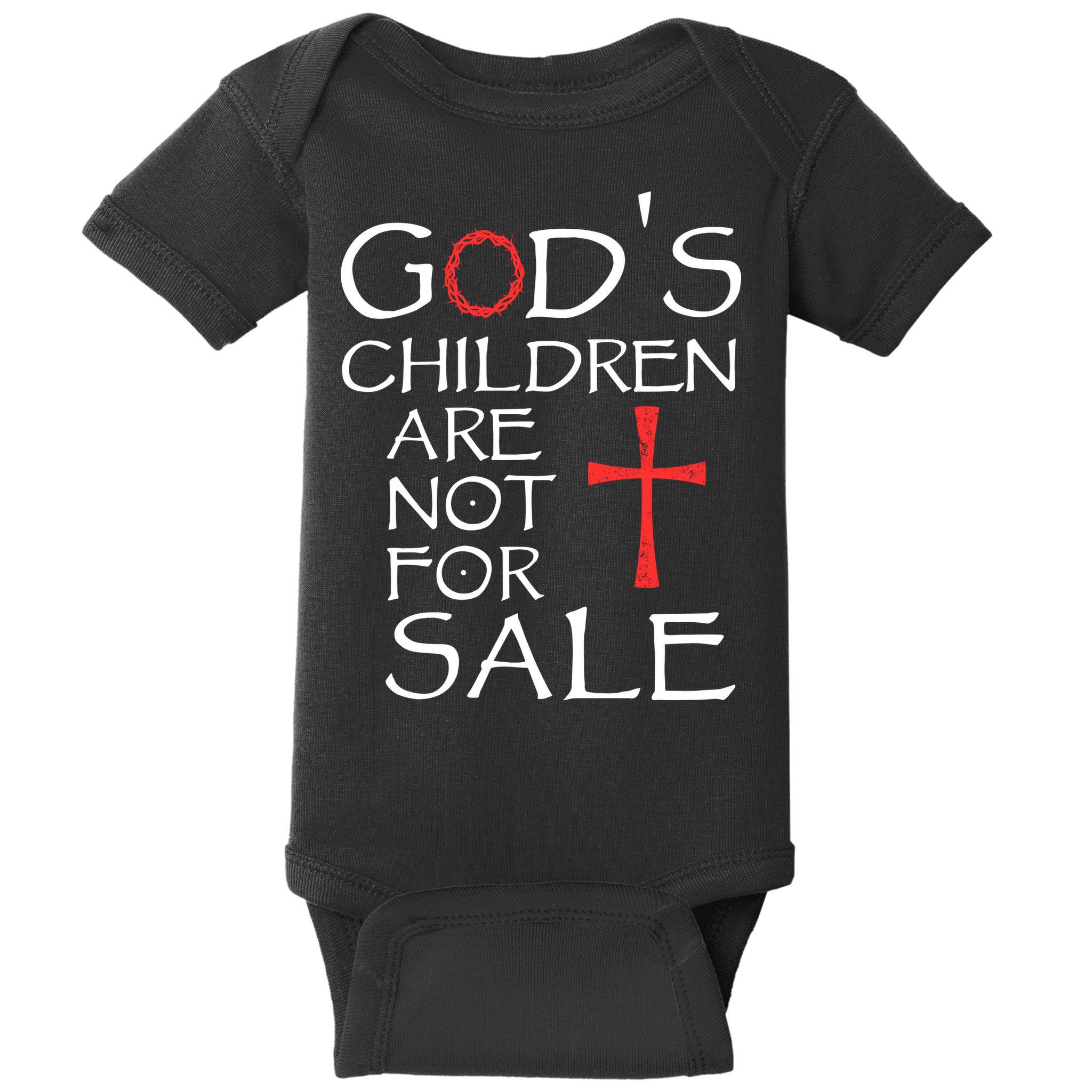 Gods Children Are Not For Sale Movie Quote Baby Bodysuit