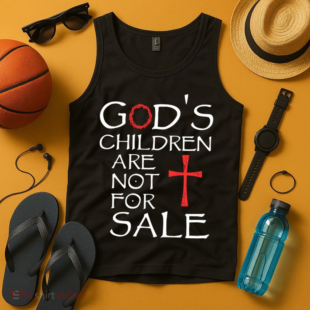 Gods Children Are Not For Sale Movie Quote Tank Top