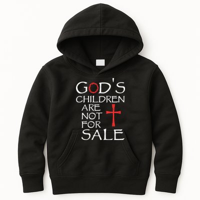 Gods Children Are Not For Sale Movie Quote Kids Hoodie
