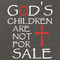 Gods Children Are Not For Sale Movie Quote Cotton Canvas Backpack