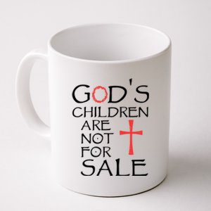 Gods Children Are Not For Sale Movie Quote Coffee Mug