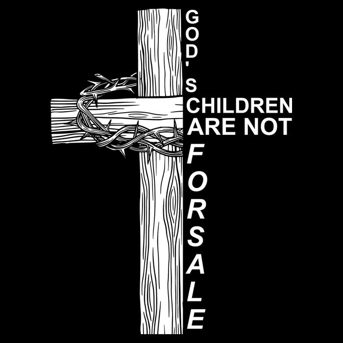 Gods Children Are Not For Sale Cross Backpack