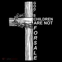 Gods Children Are Not For Sale Cross Mesh Reversible Basketball Jersey Tank