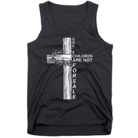 Gods Children Are Not For Sale Cross Tank Top