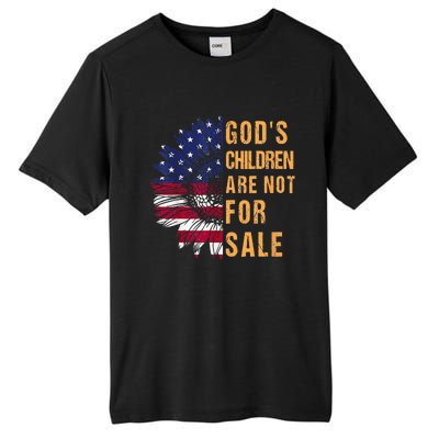 Gods Children Are Not For Sale Funny Political Tall Fusion ChromaSoft Performance T-Shirt