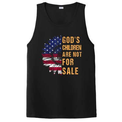 Gods Children Are Not For Sale Funny Political PosiCharge Competitor Tank