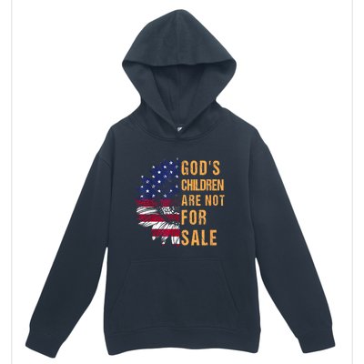 Gods Children Are Not For Sale Funny Political Urban Pullover Hoodie