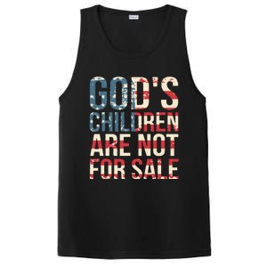 Gods Children Are Not For Sale Funny Political PosiCharge Competitor Tank