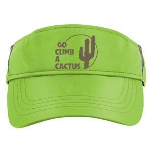 Go Climb A Cactus Adult Drive Performance Visor