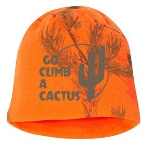 Go Climb A Cactus Kati - Camo Knit Beanie