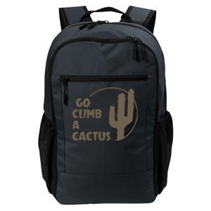 Go Climb A Cactus Daily Commute Backpack